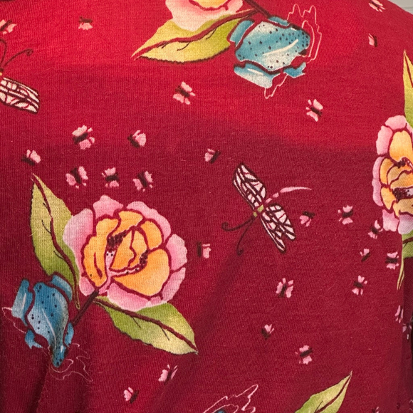 Vtg 1970s Botanical 3-Piece Set • Floral Bell Bottoms + Jacket • Nature Print - Picture 7 of 9